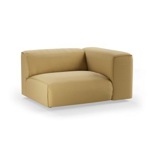 Alternative view of FLAKE couch: element right 1,5-seat, cocoon, beige