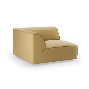 Alternative view of FLAKE couch: element corner, cocoon, beige