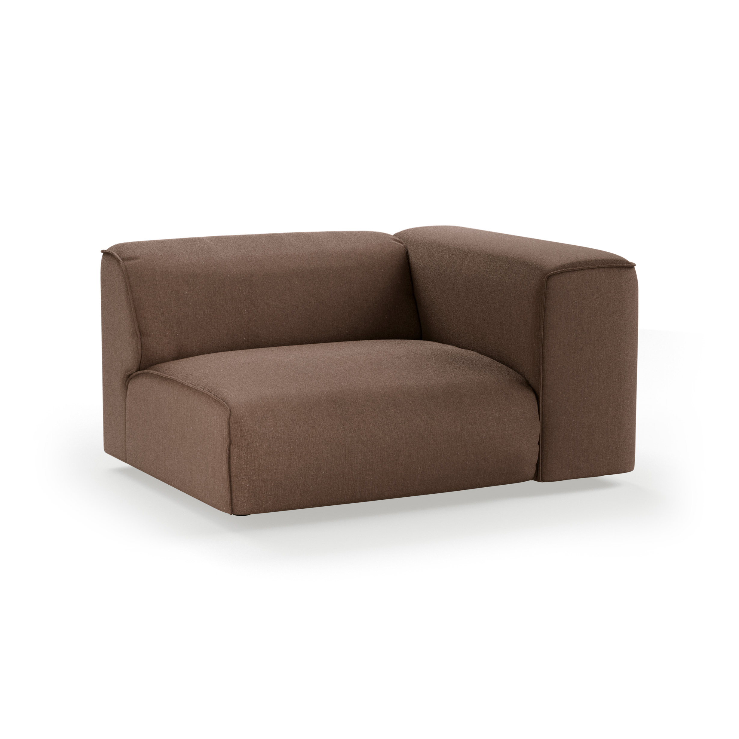 FLAKE couch: element right 1,5-seat, whisper, quicksand - Image 2