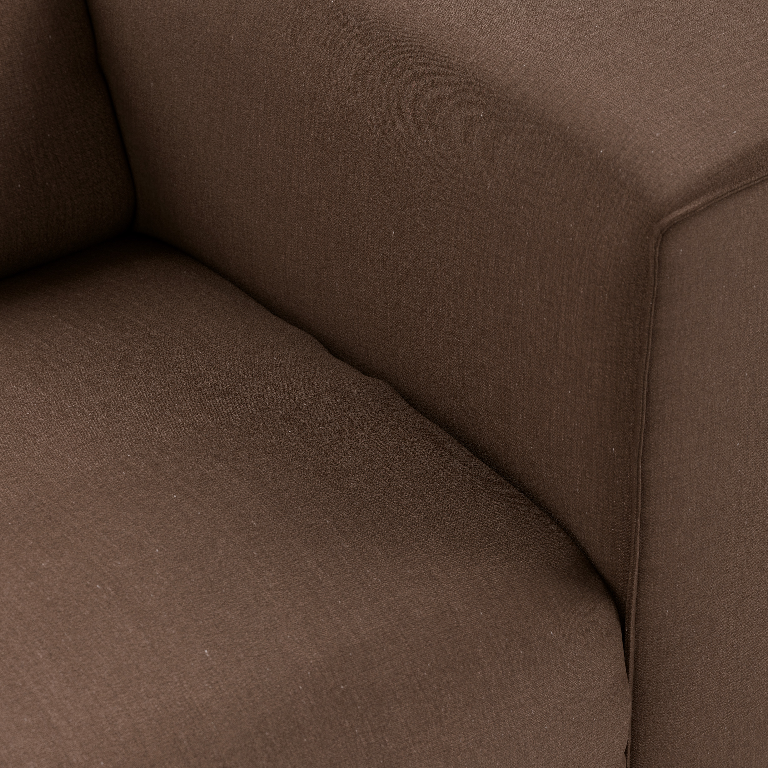 FLAKE couch: element right 1,5-seat, whisper, quicksand - Image 3