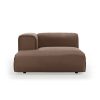 FLAKE couch: element left divan, whisper, quicksand