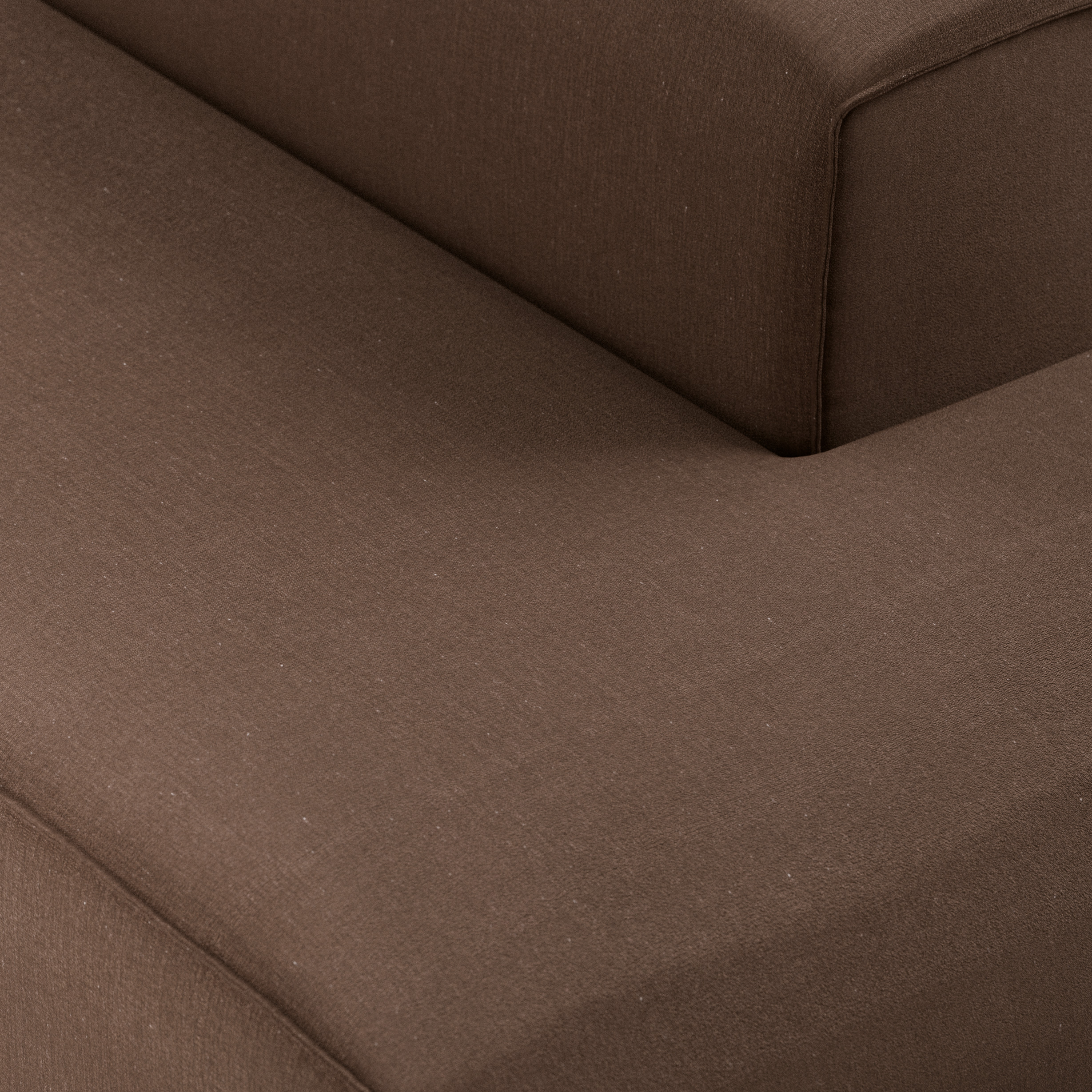 FLAKE couch: element right longchair, whisper, quicksand - Image 3