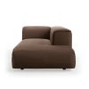 FLAKE couch: element right longchair, whisper, quicksand