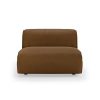 FLAKE couch: element middle 1,5-seat, whisper, cassave