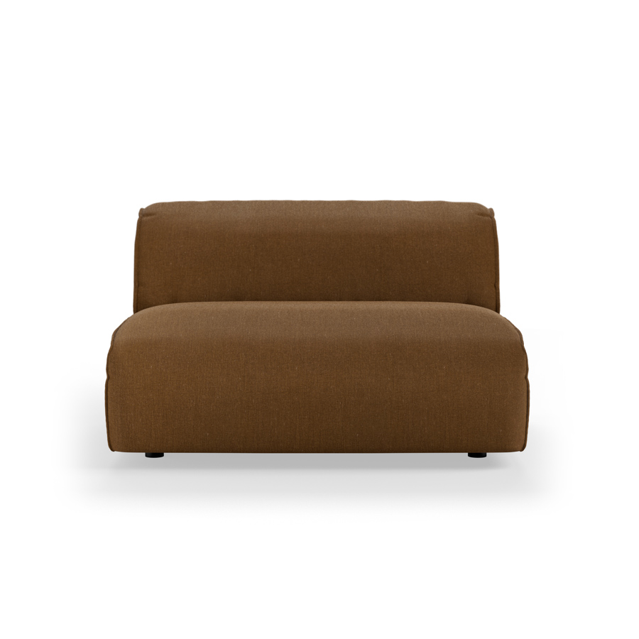 FLAKE couch: element middle XL, whisper, cassave