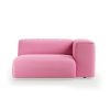 FLAKE couch: element right XL, cotton, candy