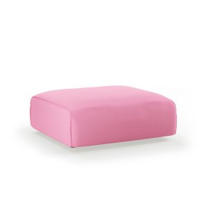 Alternative view of FLAKE couch: element hocker, cotton, candy