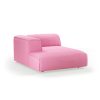 FLAKE couch: element left divan, cotton, candy - Image 2