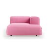 FLAKE couch: element right divan, cotton, candy