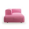 FLAKE couch: element left longchair, cotton, candy