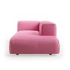 FLAKE couch: element right longchair, cotton, candy