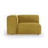 FLAKE couch: element left, royal velvet, thai curry