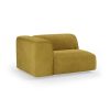 FLAKE couch: element left 1,5-seat, royal velvet, thai curry - Image 2
