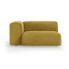 FLAKE couch: element left XL, royal velvet, thai curry