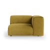 FLAKE couch: element right, royal velvet, thai curry