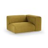 FLAKE couch: element right 1,5-seat, royal velvet, thai curry - Image 2