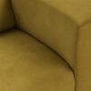 FLAKE couch: element right 1,5-seat, royal velvet, thai curry - Image 3