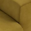 FLAKE couch: element right XL, royal velvet, thai curry - Image 3