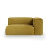 FLAKE couch: element right XL, royal velvet, thai curry