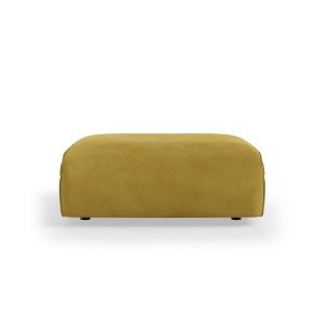 FLAKE couch: element hocker, royal velvet, thai curry