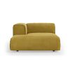 FLAKE couch: element left divan, royal velvet, thai curry