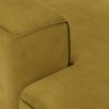 FLAKE couch: element left longchair, royal velvet, thai curry - Image 3