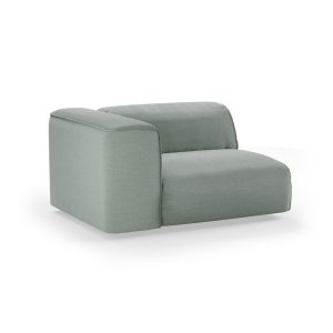 Alternative view of FLAKE couch: element left 1,5-seat, dallas, breeze