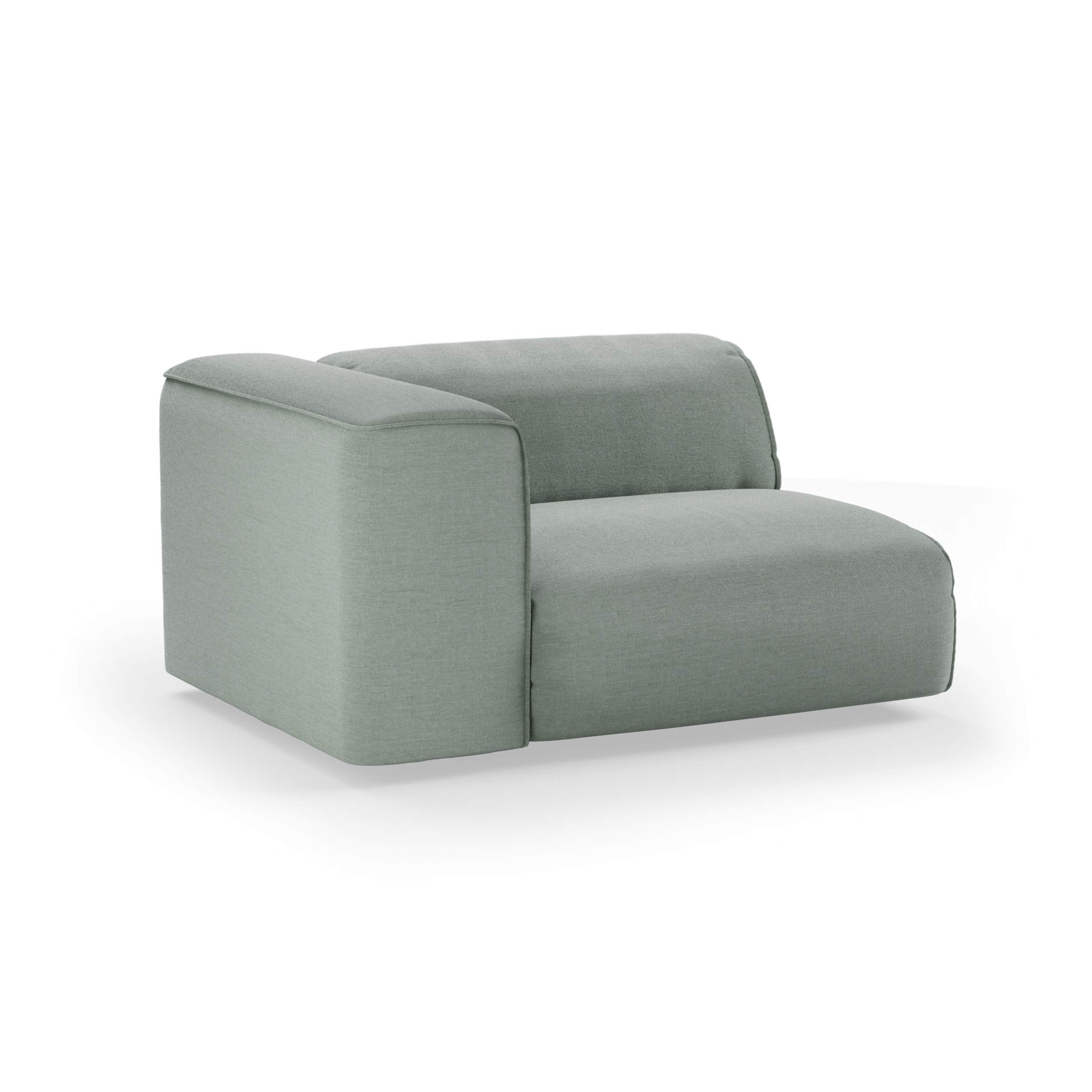 FLAKE couch: element left 1,5-seat, dallas, breeze - Image 2