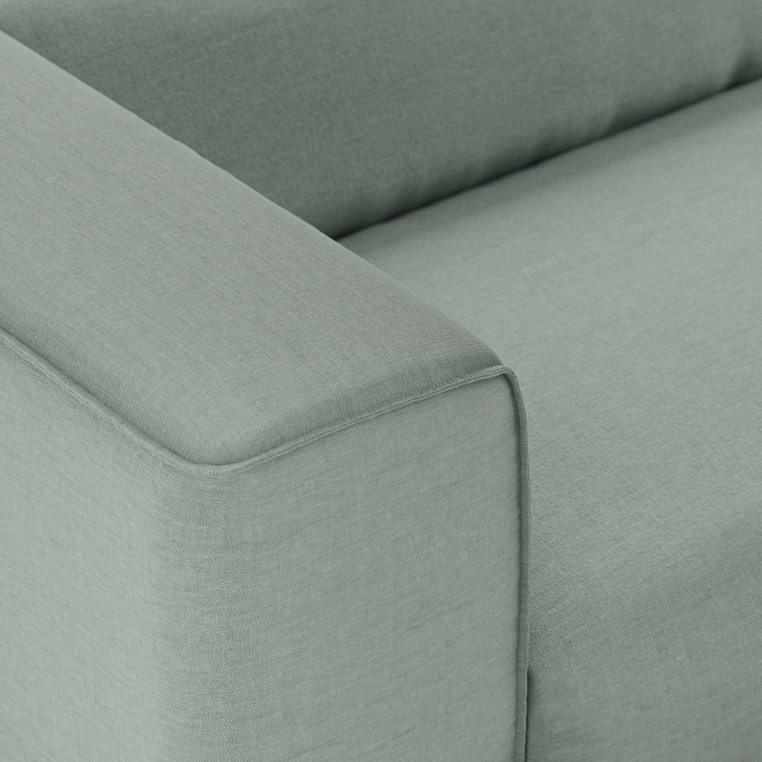 FLAKE couch: element left 1,5-seat, dallas, breeze - Image 3