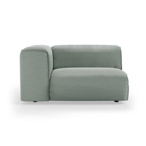 FLAKE couch: element left 1,5-seat, dallas, breeze