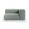 FLAKE couch: element right 1,5-seat, dallas, breeze