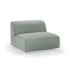 FLAKE couch: element middle 1,5-seat, dallas, breeze - Image 2