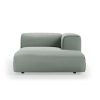 FLAKE couch: element right divan, dallas, breeze