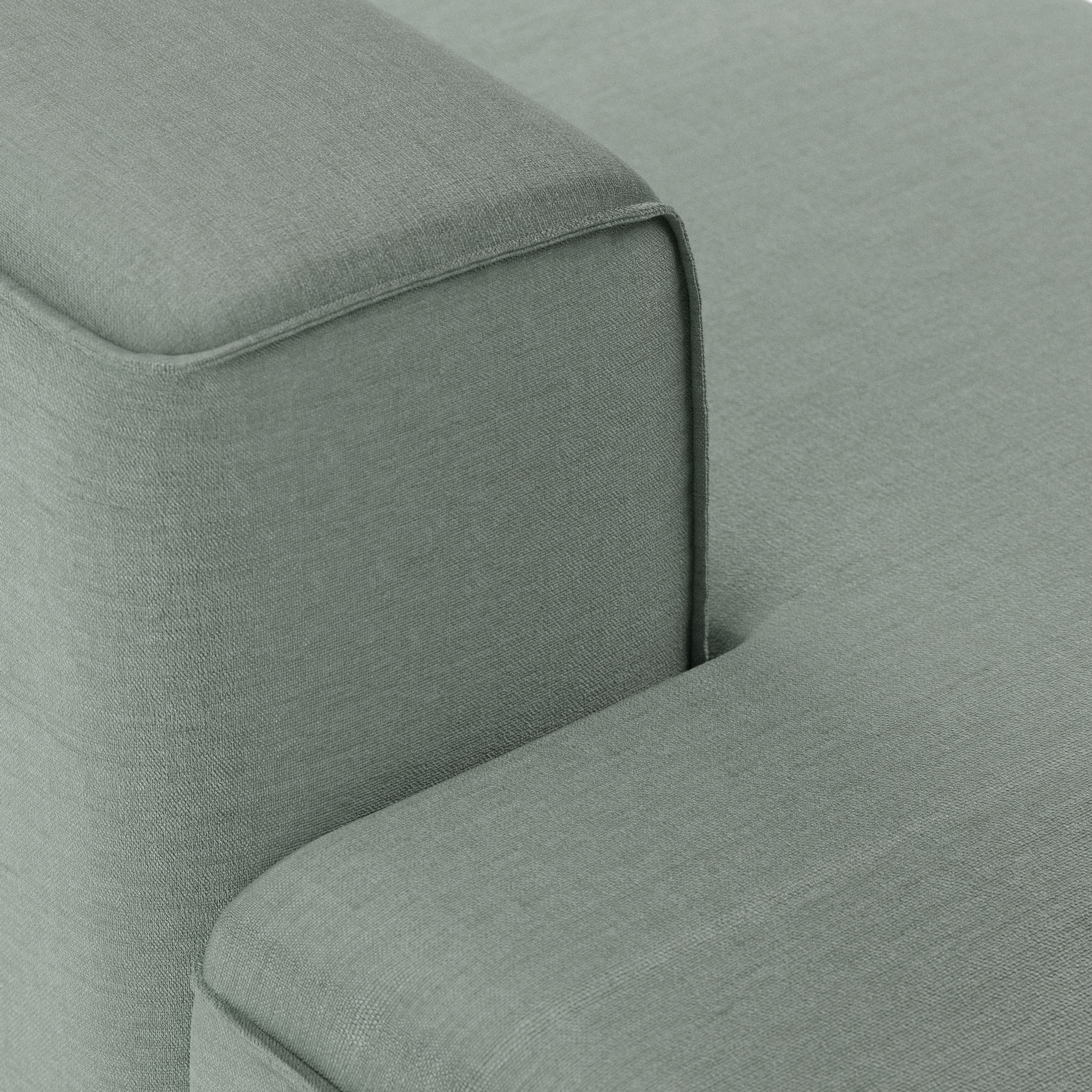 FLAKE couch: element left longchair, dallas, breeze - Image 3