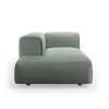 FLAKE couch: element left longchair, dallas, breeze