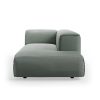 FLAKE couch: element right longchair, dallas, breeze