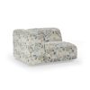 FLAKE couch: element left, cotton, posy - Image 2