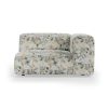 FLAKE couch: element right 1,5-seat, cotton, posy
