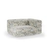 FLAKE couch: element right XL, cotton, posy - Image 2