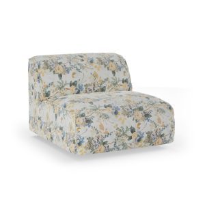 Alternative view of FLAKE couch: element middle, cotton, posy
