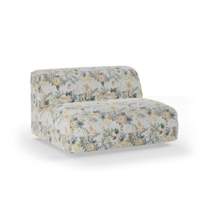 Alternative view of FLAKE couch: element middle XL, cotton, posy