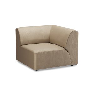Alternative view of Jax couch: element right corner, pure, earth