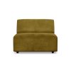 Jax couch: element middle, royal velvet, olive
