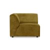Jax couch: element left end, royal velvet, olive