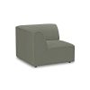 Jax couch: element left corner, linen, army green - Image 2