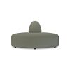 Jax couch: element angle, linen, army green