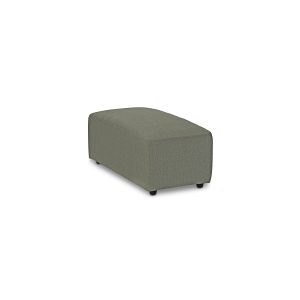 Alternative view of Jax couch: element hocker small, linen, army green