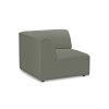 Jax couch: element left end, linen, army green - Image 2
