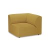 Jax couch: element right corner, linen, burnt ochre - Image 2