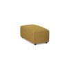 Jax couch: element hocker small, linen, burnt ochre - Image 2